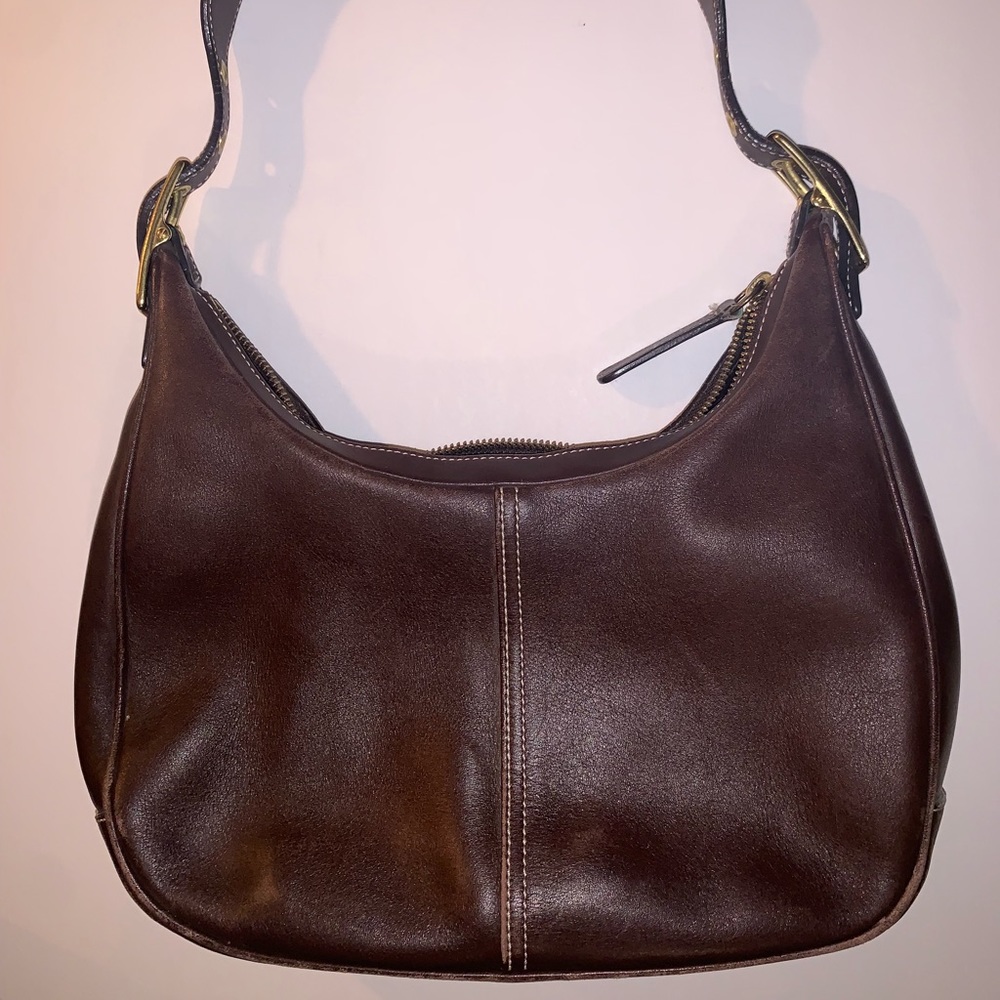 Vintage coach hobo shoulder bag
